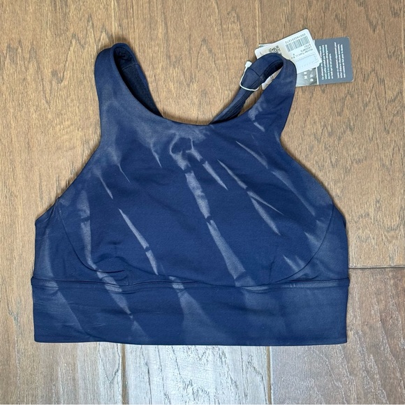 lululemon athletica Other - Lululemon Navy Tie-dye Wunder Train LL Sports Bra